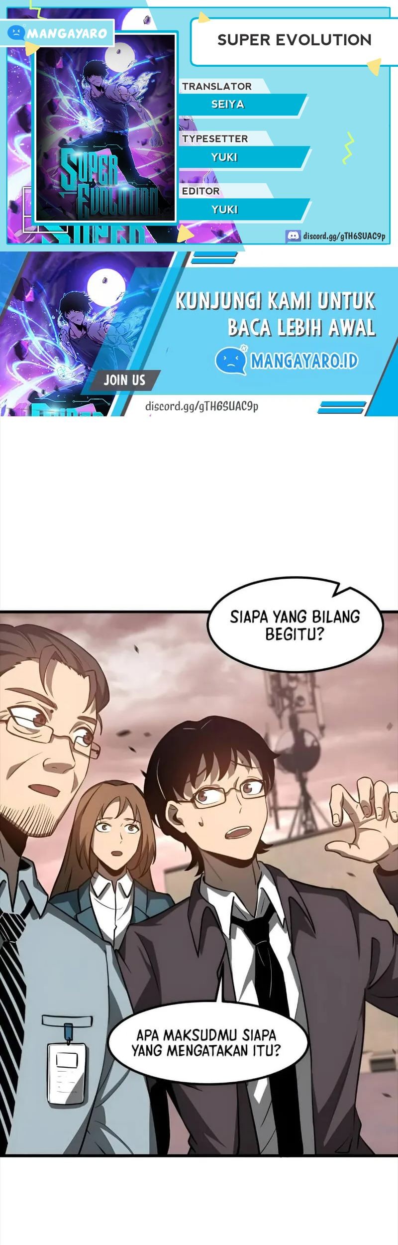 Super Evolution Bab 110 halaman 1