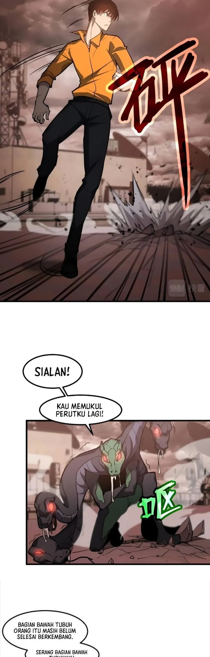Super Evolution Bab 110 halaman 28