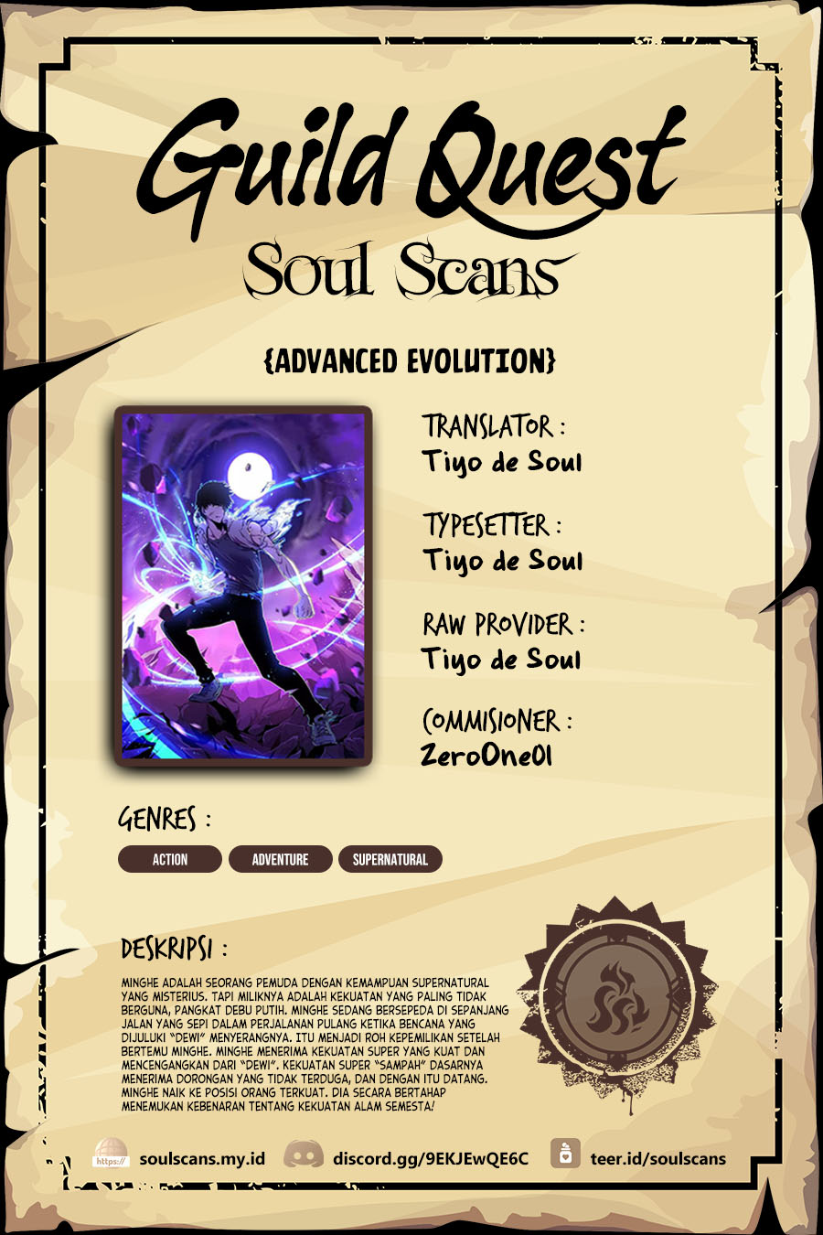 Super Evolution Bab 136 halaman 1