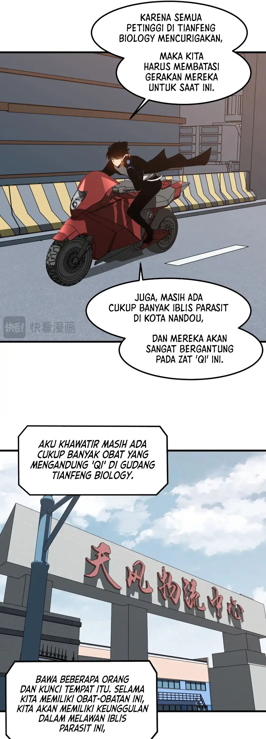Super Evolution Bab 136 halaman 14
