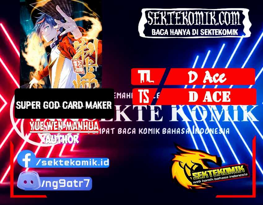 Super God Card Maker Bab 09 halaman 1