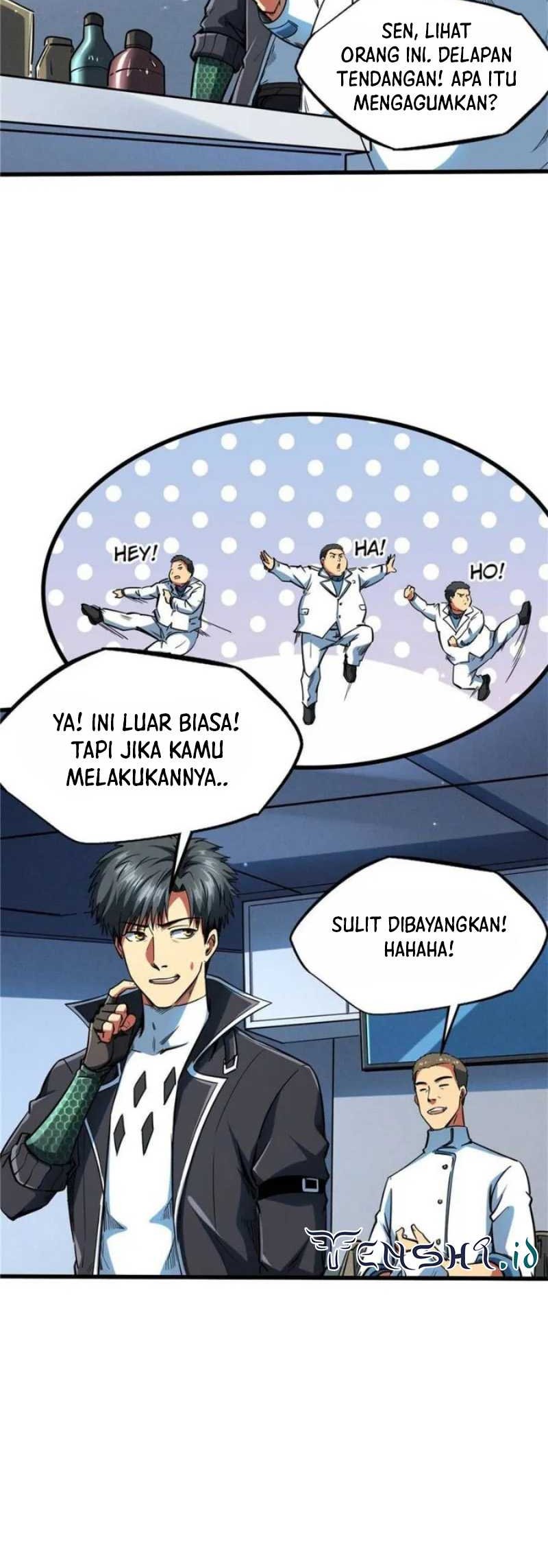 Super God Gene Bab 136 halaman 18