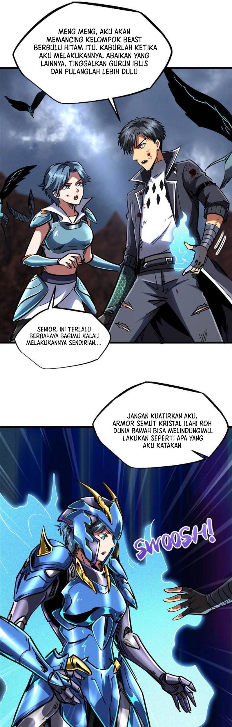 Super God Gene Bab 73 halaman 21