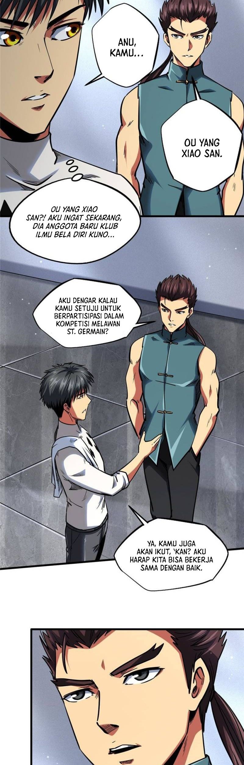 Super God Gene Bab 75 halaman 19