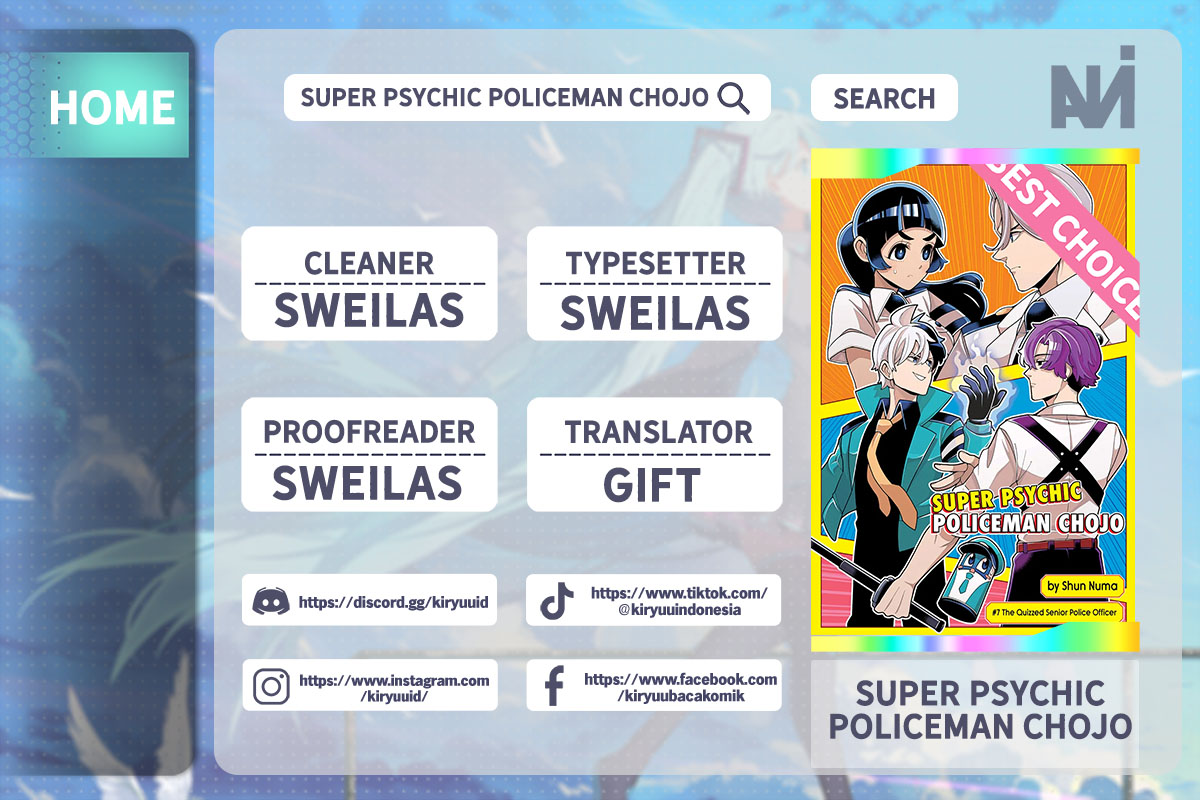 Super Psychic Policeman Chojo Bab 01 halaman 1