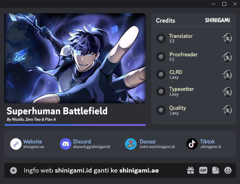Superhuman Battlefield Bab 79 halaman 1