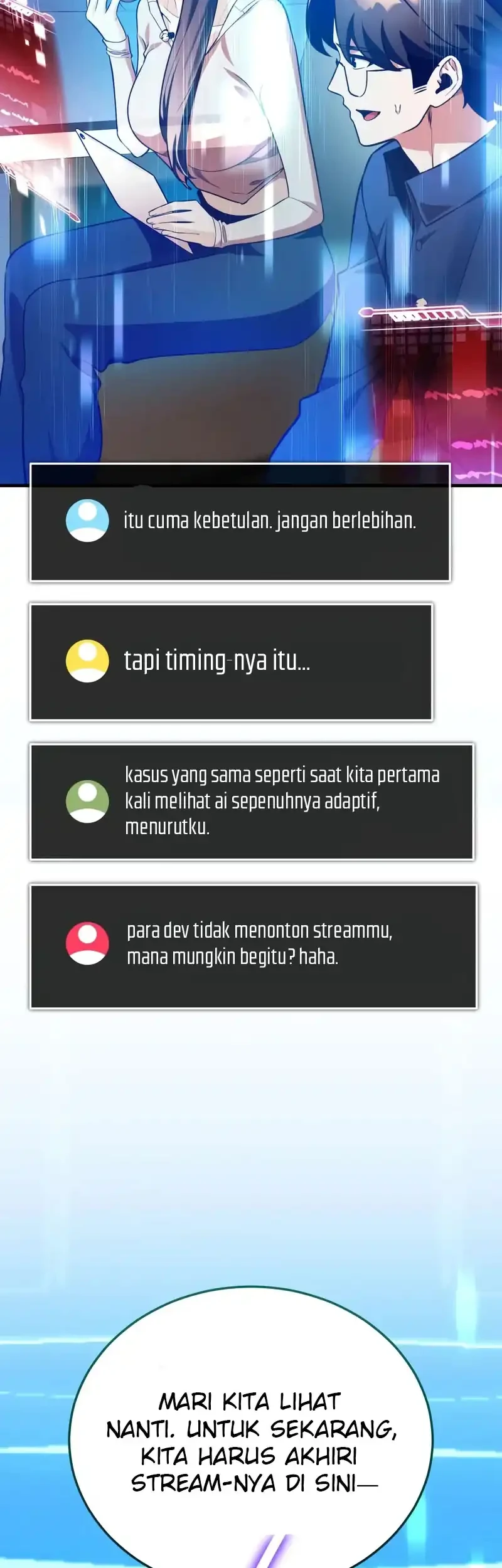 Superhuman Game Broadcast Bab 14 halaman 65