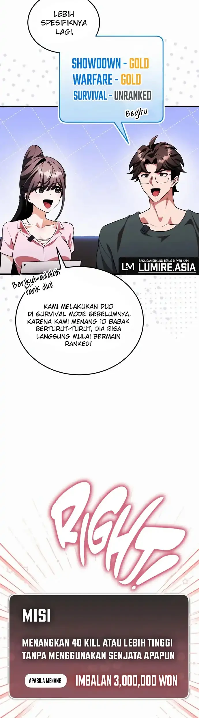 Superhuman Game Broadcast Bab 15 halaman 18