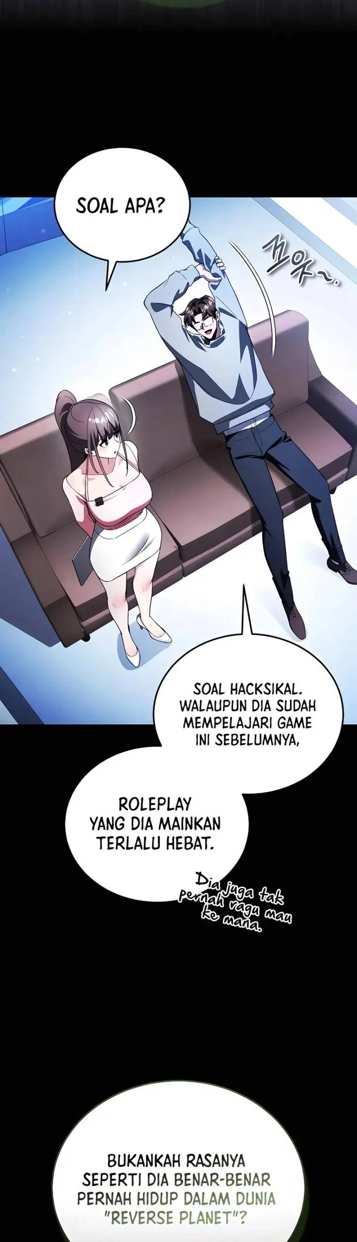 Superhuman Game Broadcast Bab 28 halaman 3