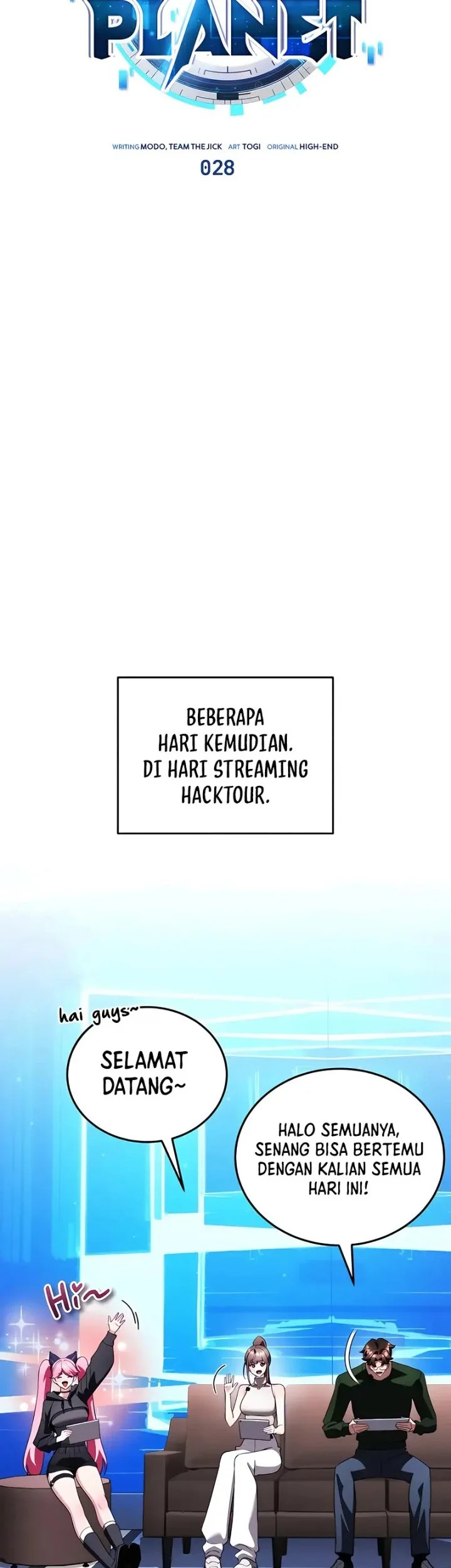 Superhuman Game Broadcast Bab 28 halaman 9
