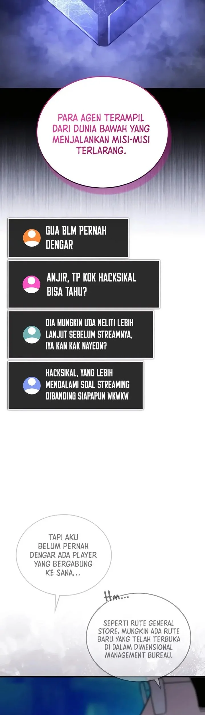 Superhuman Game Broadcast Bab 28 halaman 23