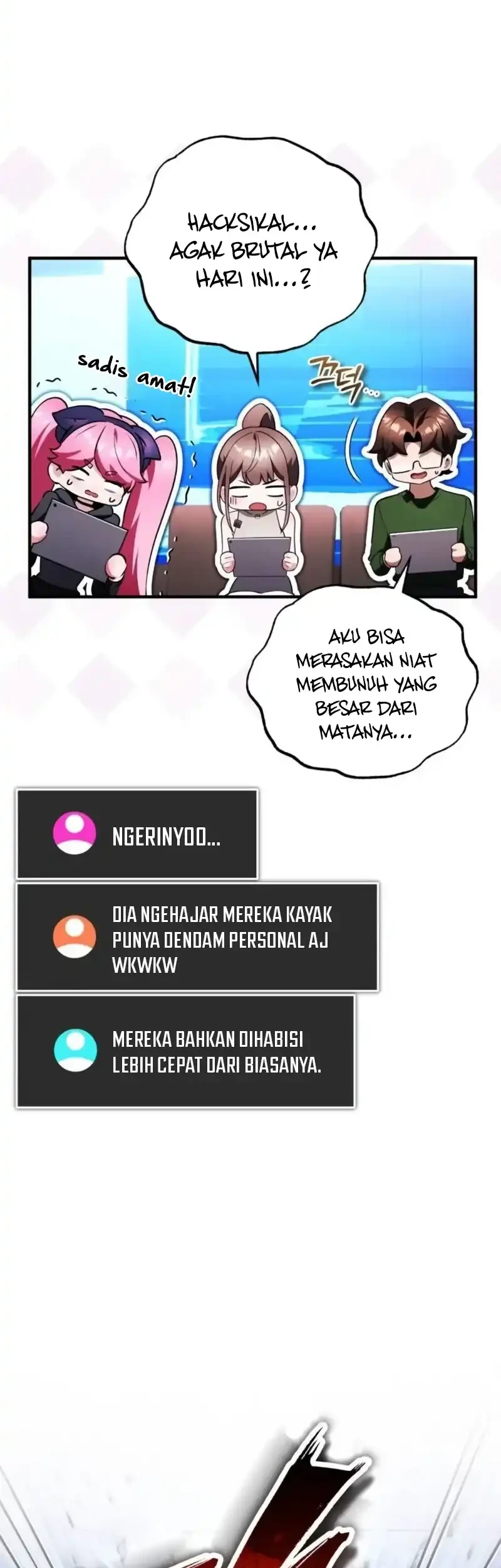 Superhuman Game Broadcast Bab 29 halaman 32