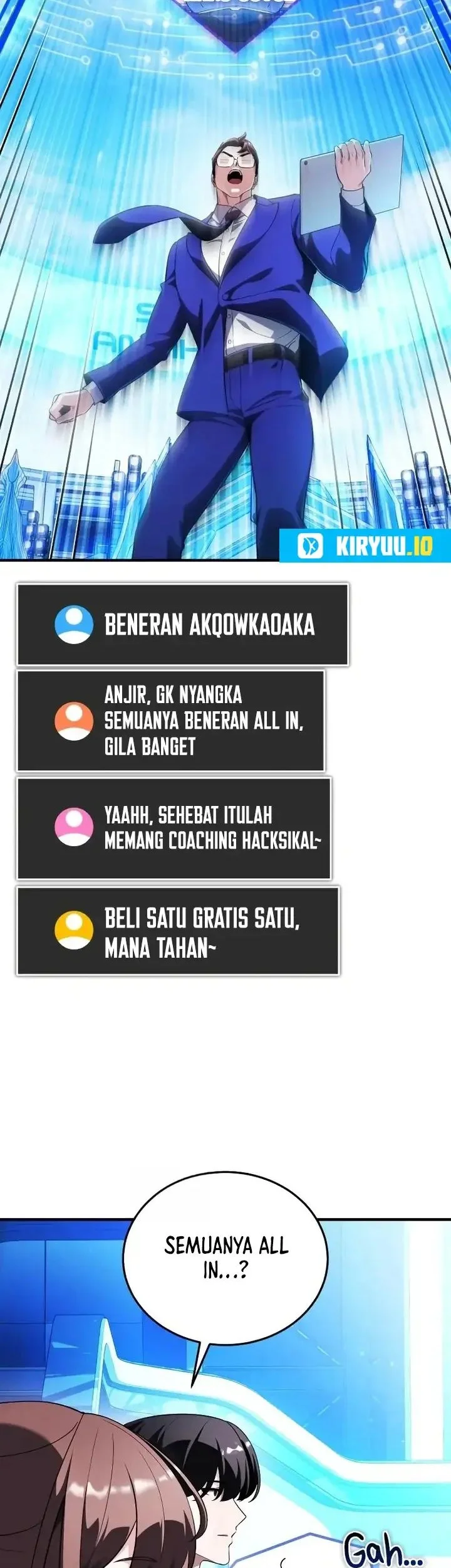 Superhuman Game Broadcast Bab 32 halaman 40