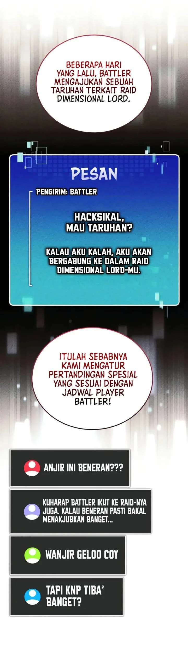Superhuman Game Broadcast Bab 33 halaman 22
