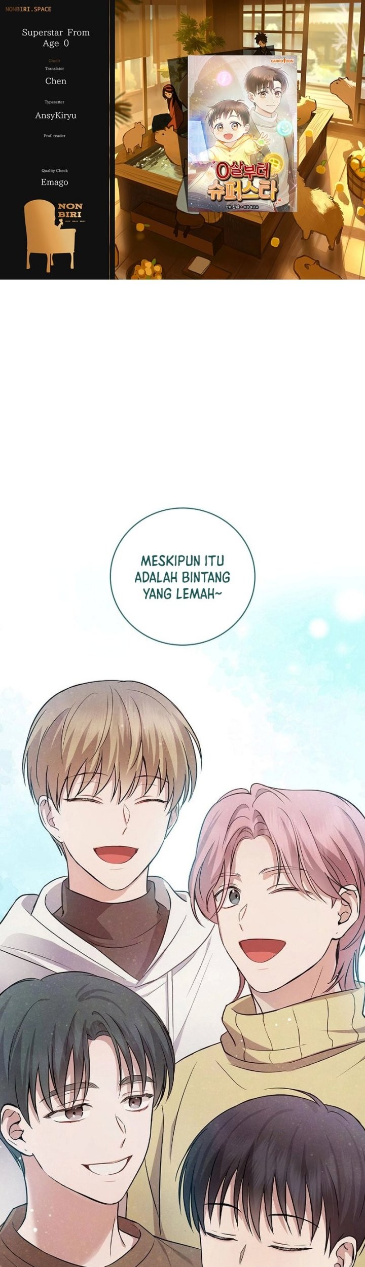 Superstar From Age 0 chapter 13 halaman 1