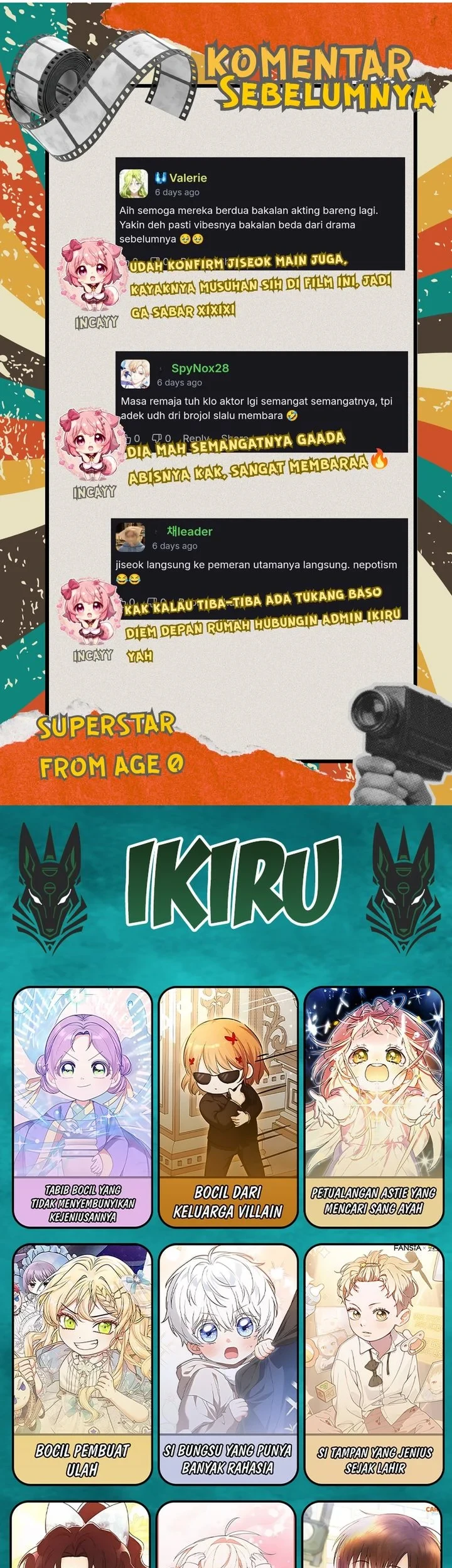 Superstar From Age 0 chapter 96 halaman 82