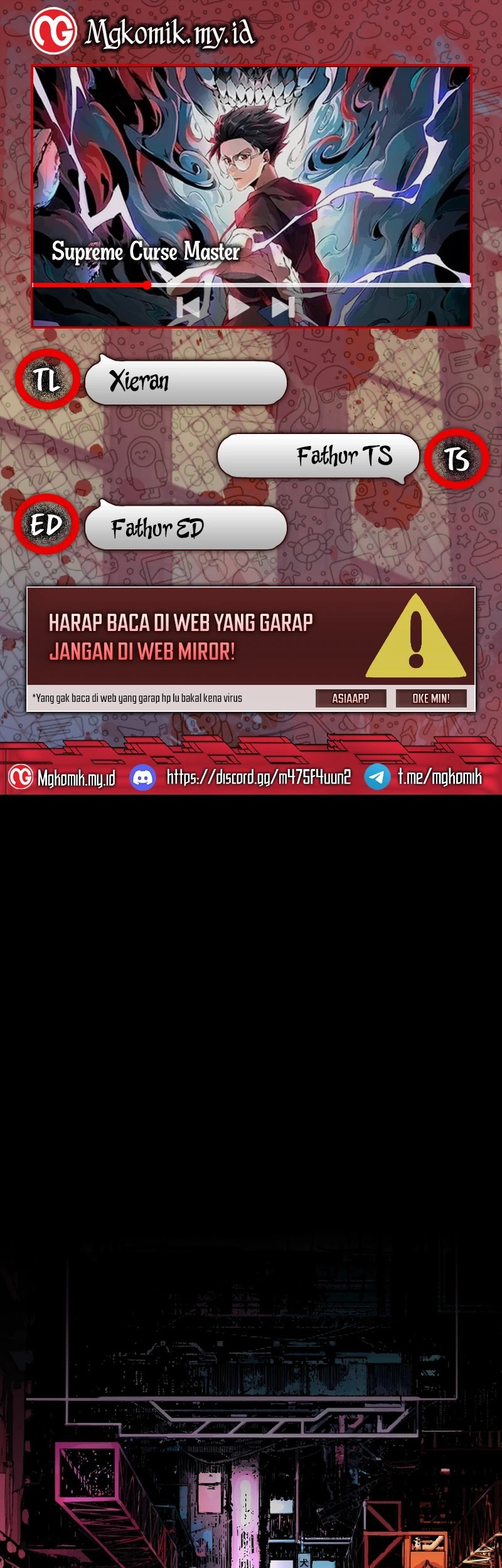 Supreme Curse Master Bab 1 halaman 1