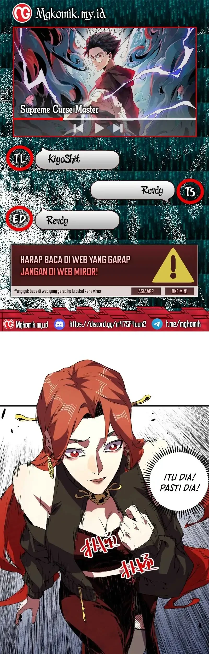 Supreme Curse Master Bab 33 halaman 1