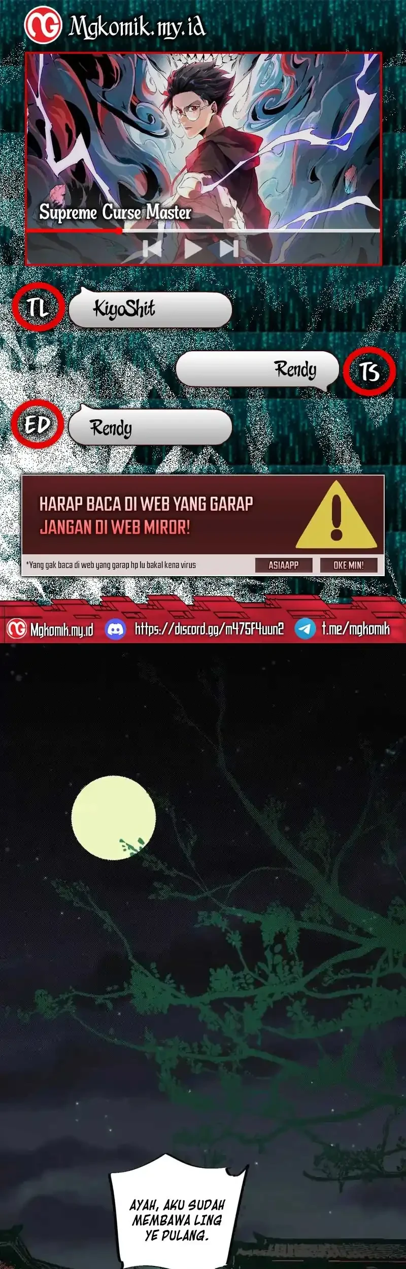 Supreme Curse Master Bab 34 halaman 1