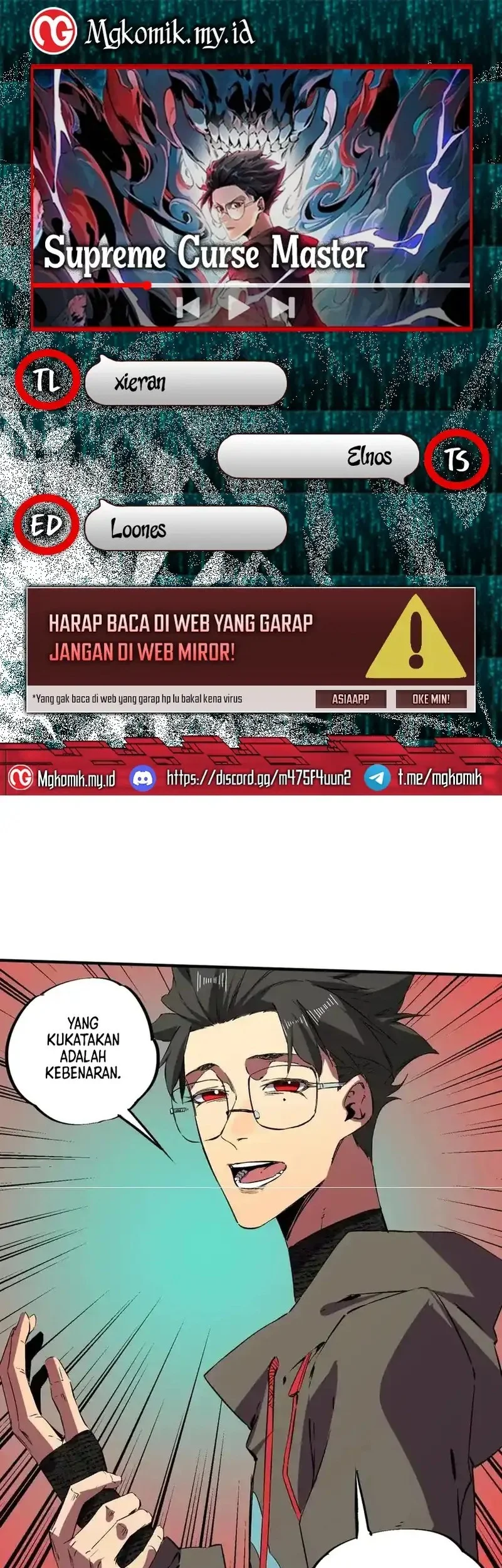 Supreme Curse Master Bab 40 halaman 1
