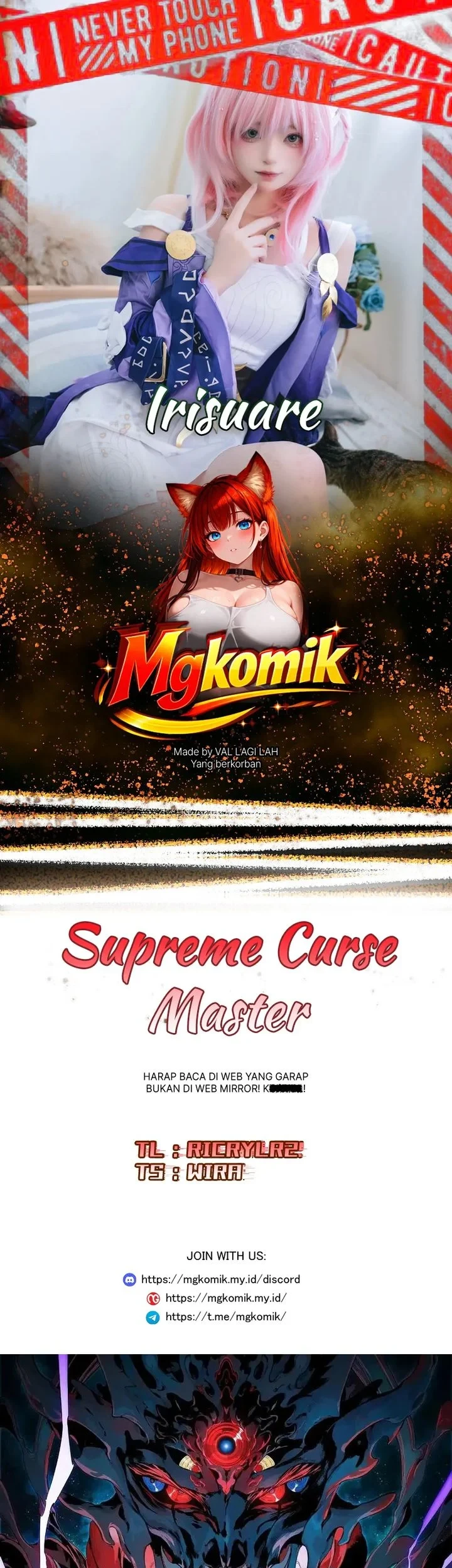 Supreme Curse Master Bab 63 halaman 1