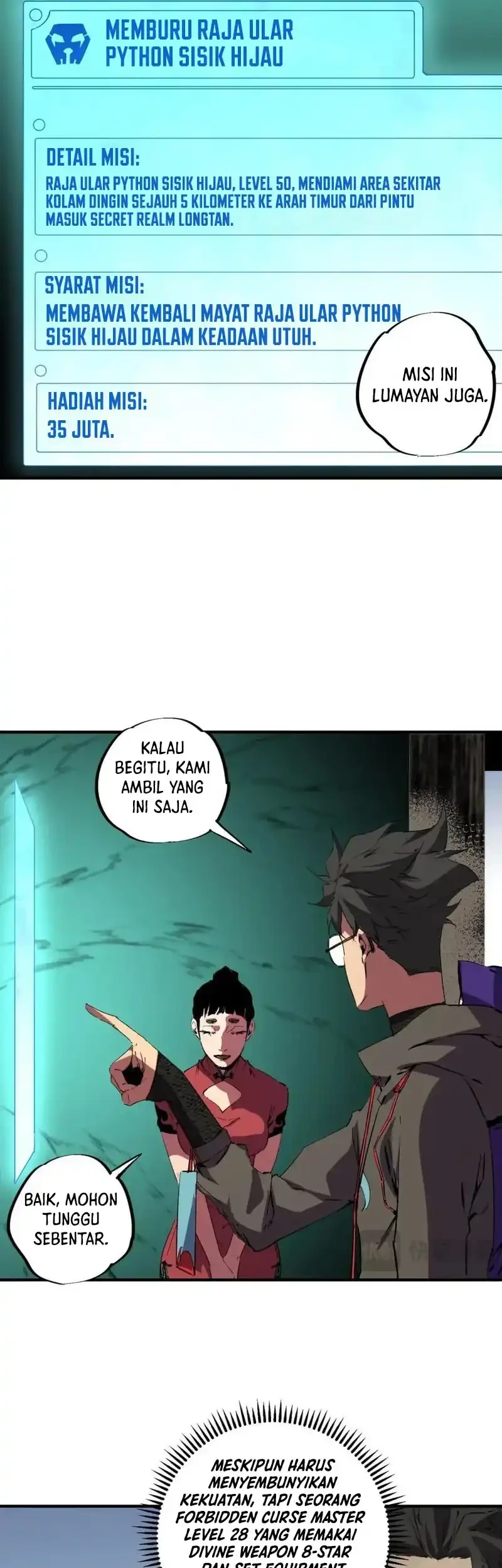 Supreme Curse Master Bab 74 halaman 35