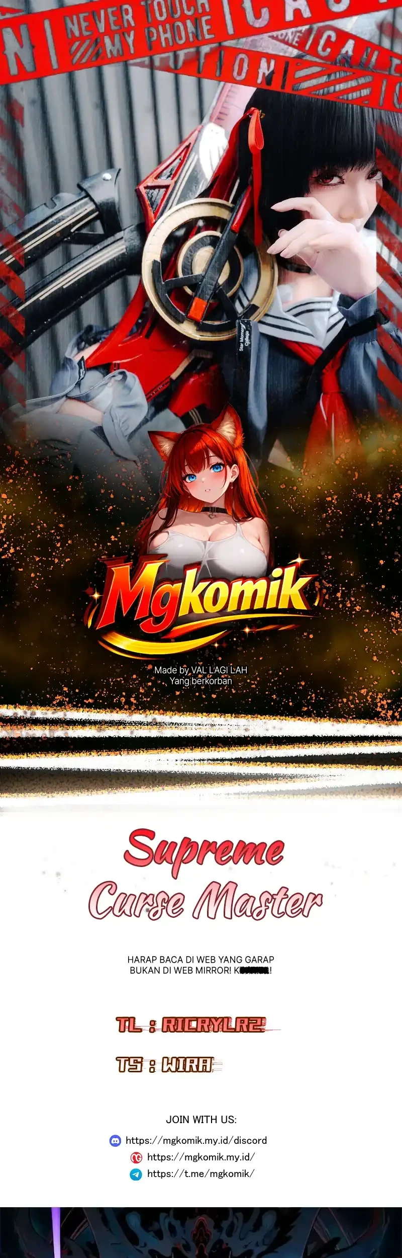 Supreme Curse Master chapter 76 halaman 1