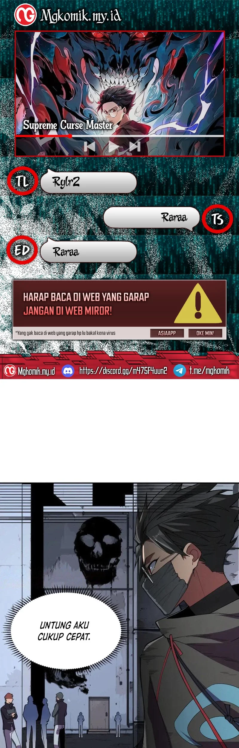Supreme Curse Master Bab 9 halaman 1