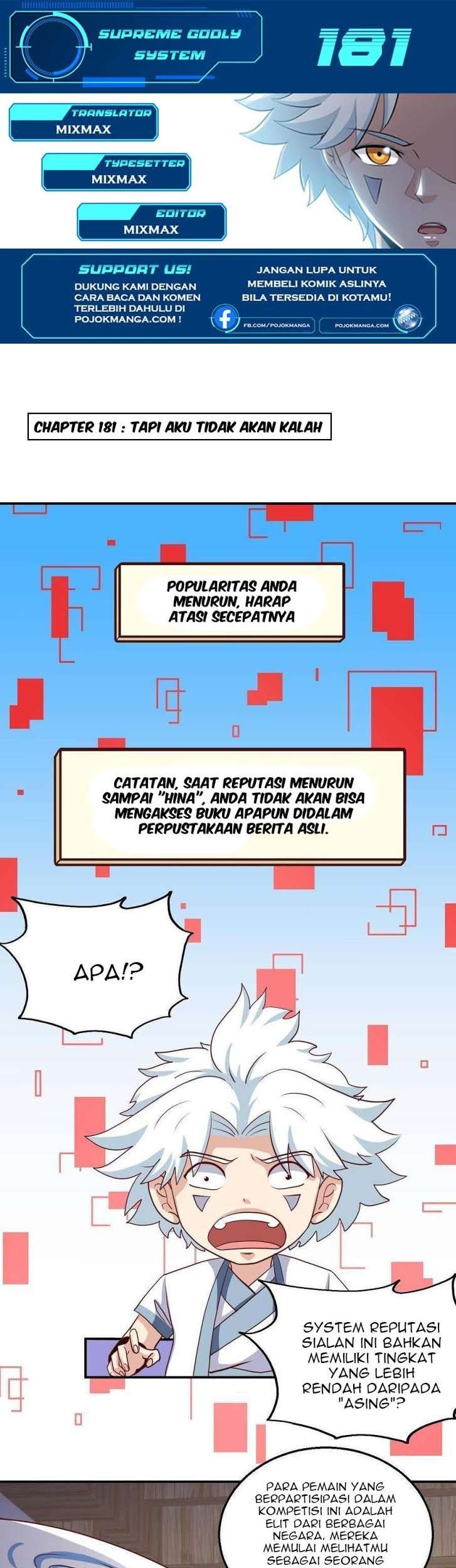 Supreme Godly System chapter 181 halaman 2