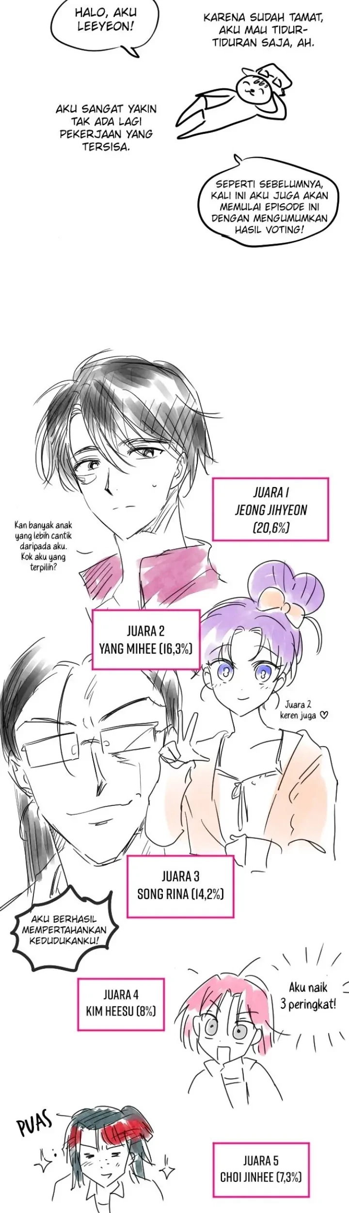 Survive Romance Bab 101.5 halaman 11