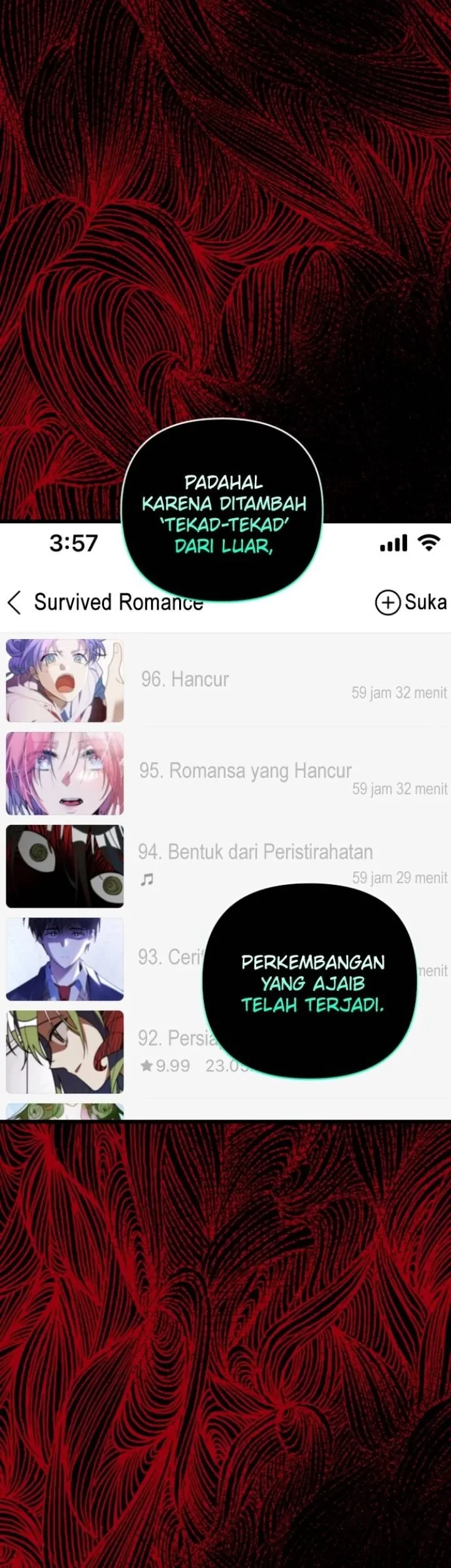 Survive Romance Bab 98 halaman 57