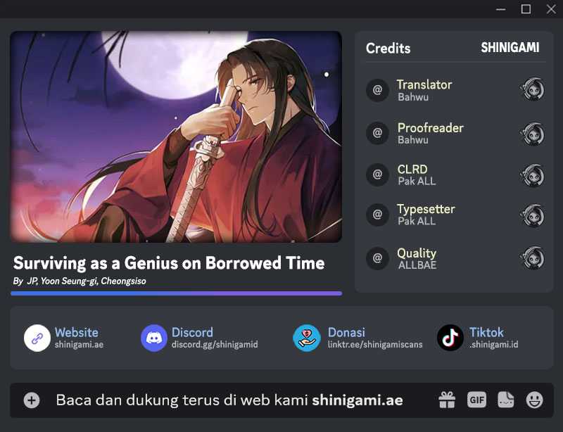 Surviving as a Genius on Borrowed Time Bab 21 halaman 1