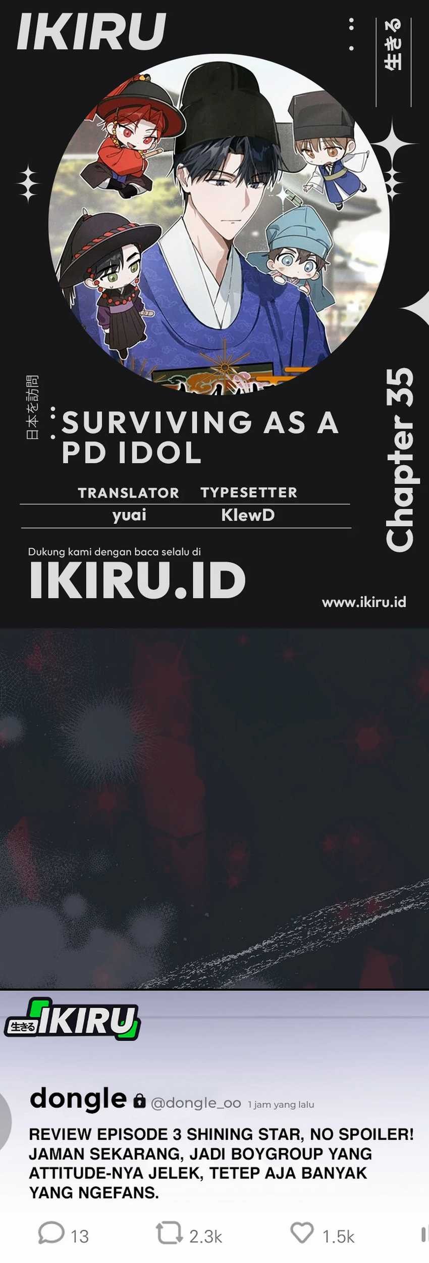 Surviving as a PD Idol Bab 35 halaman 1