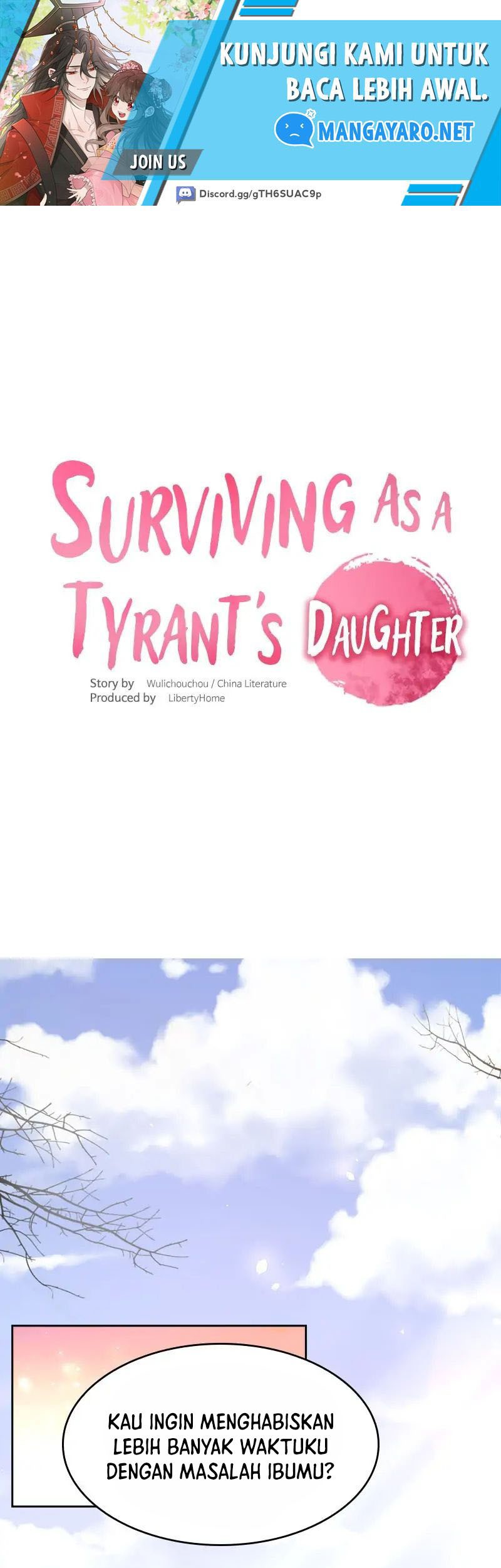 Surviving as a Tyrant’s Daughter chapter 01 halaman 2