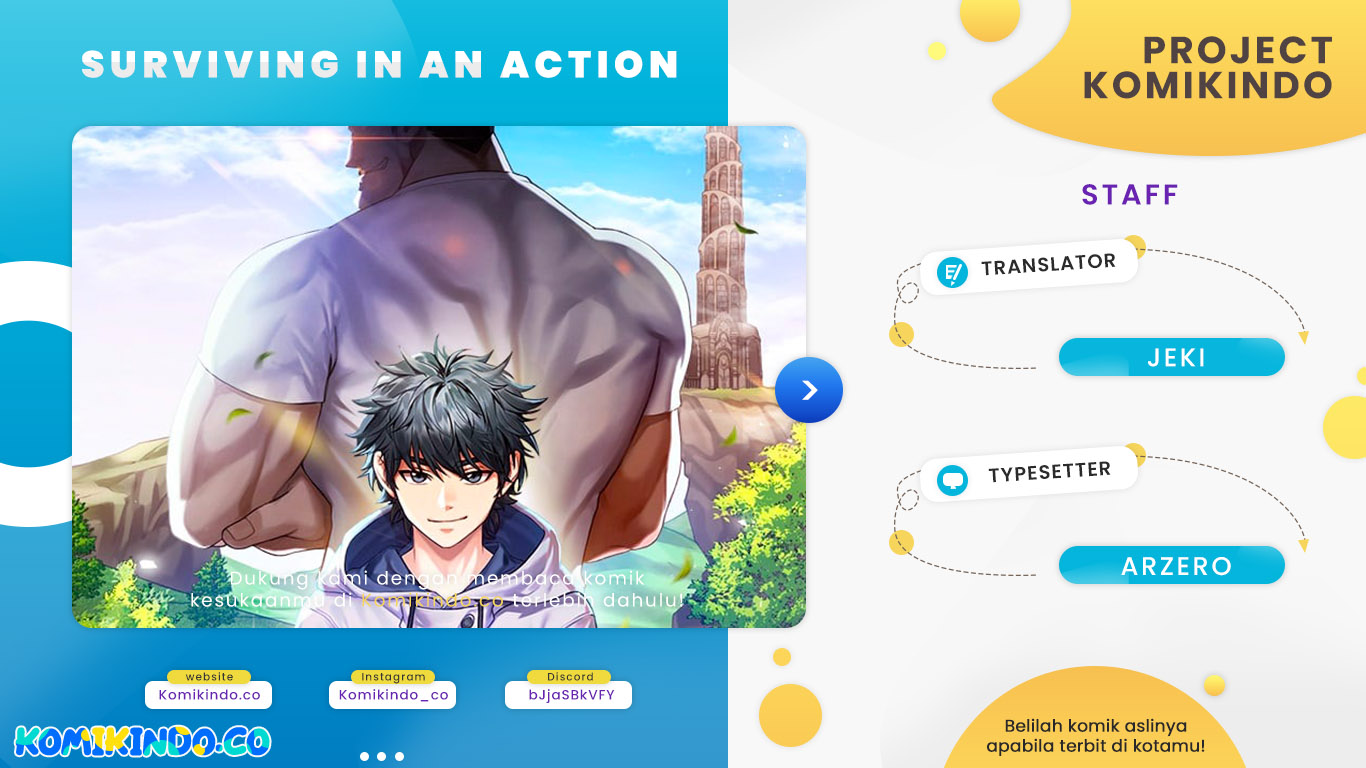 Surviving In An Action Manhwa chapter 21 halaman 1