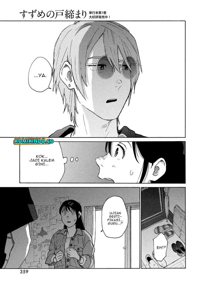Suzume no Tojimari Bab 08.2 halaman 14