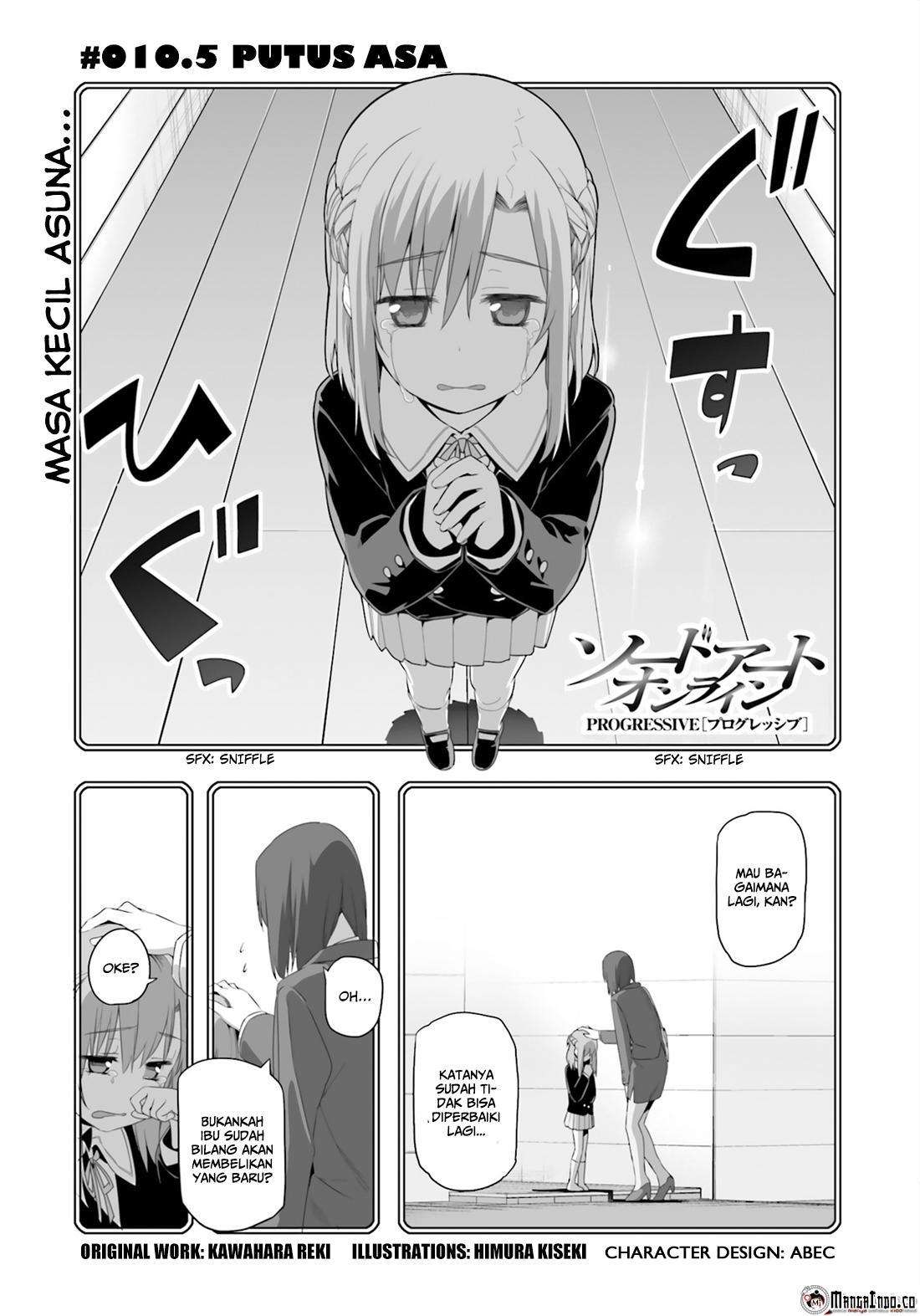 Sword Art Online – Progressive chapter 10.5 halaman 2
