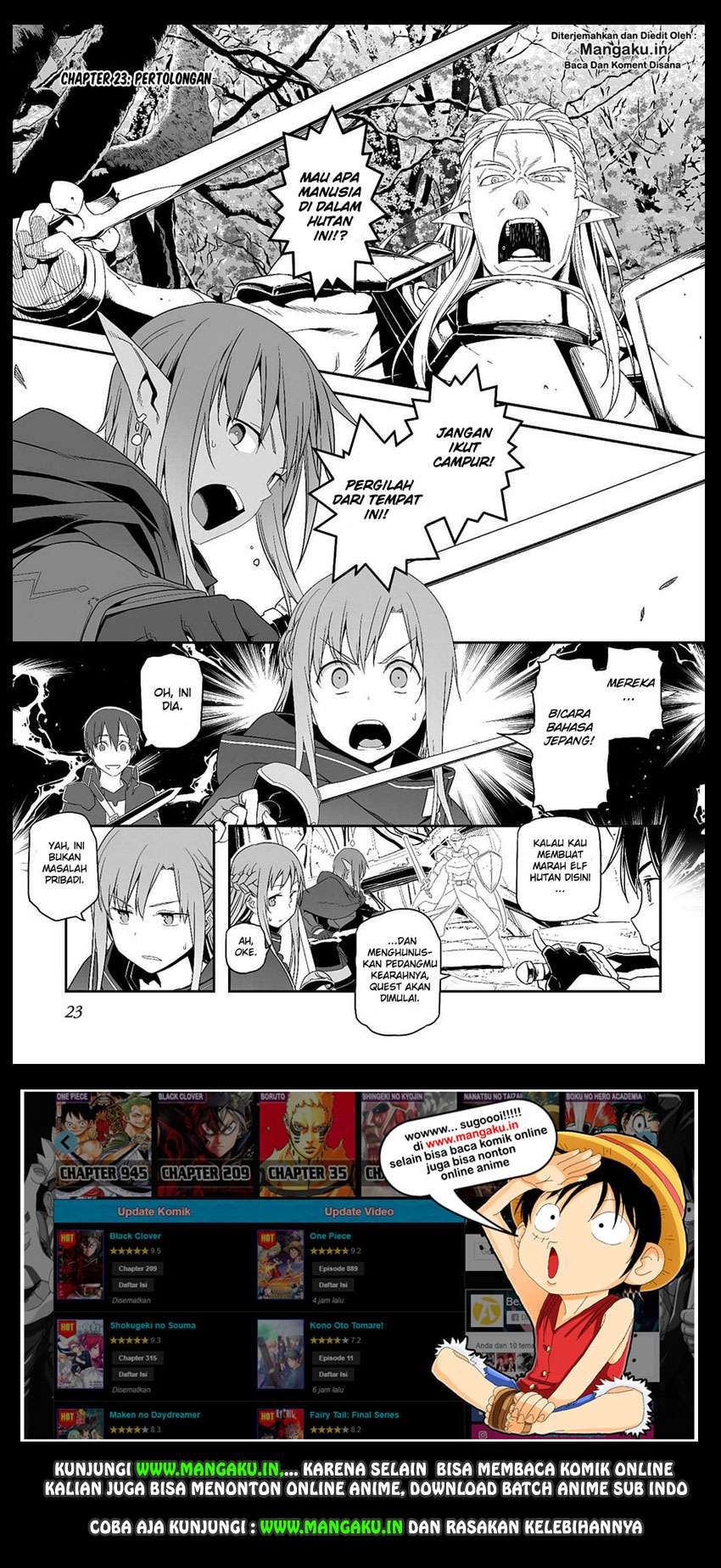 Sword Art Online – Progressive Bab 23 halaman 2