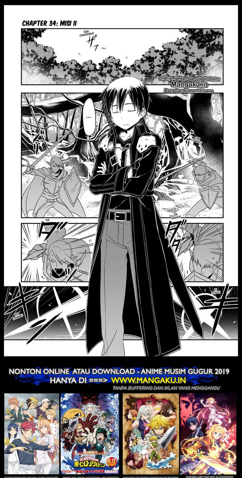 Sword Art Online – Progressive chapter 34 halaman 2