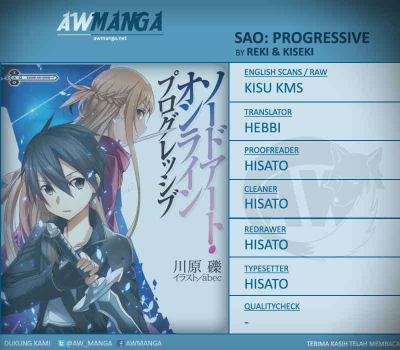 Sword Art Online – Progressive chapter 7 halaman 1