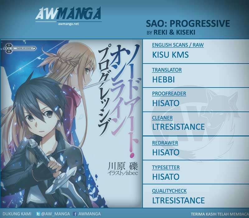 Sword Art Online – Progressive Bab 8 halaman 1