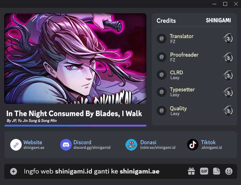 Sword Fanatic Wanders Through The Night Bab 82 halaman 1
