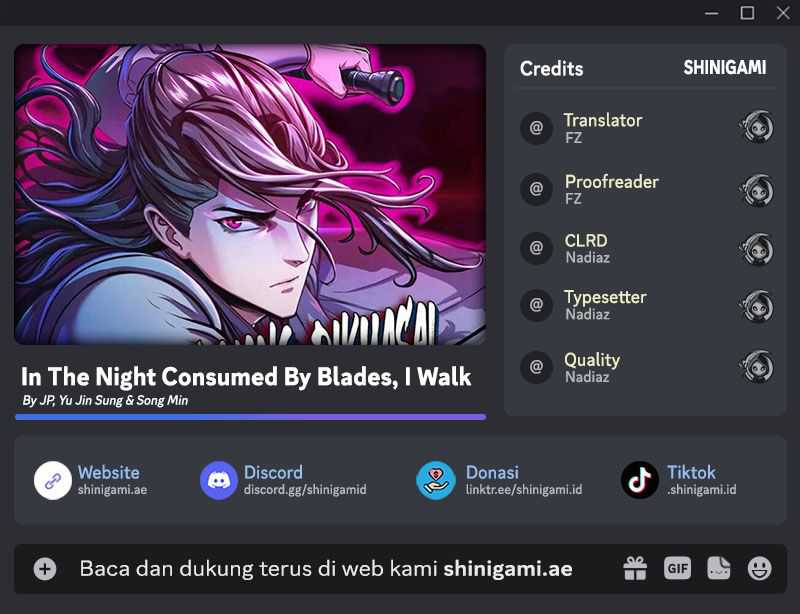 Sword Fanatic Wanders Through The Night chapter 96 halaman 1