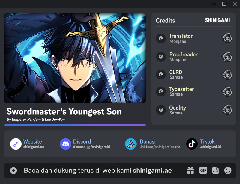 Swordmaster’s Youngest Son Bab 116 halaman 1