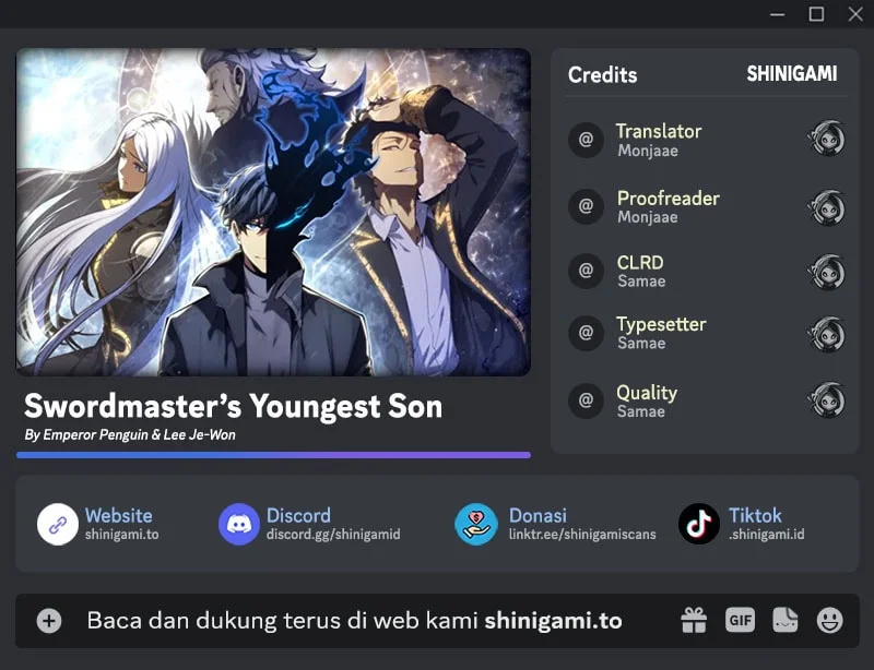 Swordmaster’s Youngest Son Bab 191 halaman 1