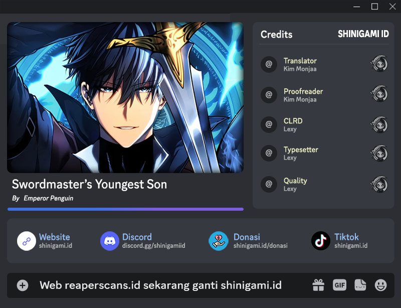 Swordmaster’s Youngest Son Bab 62 halaman 1