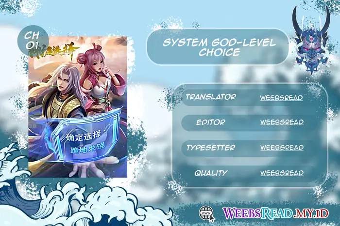System God-Level Choice Bab 01 halaman 1
