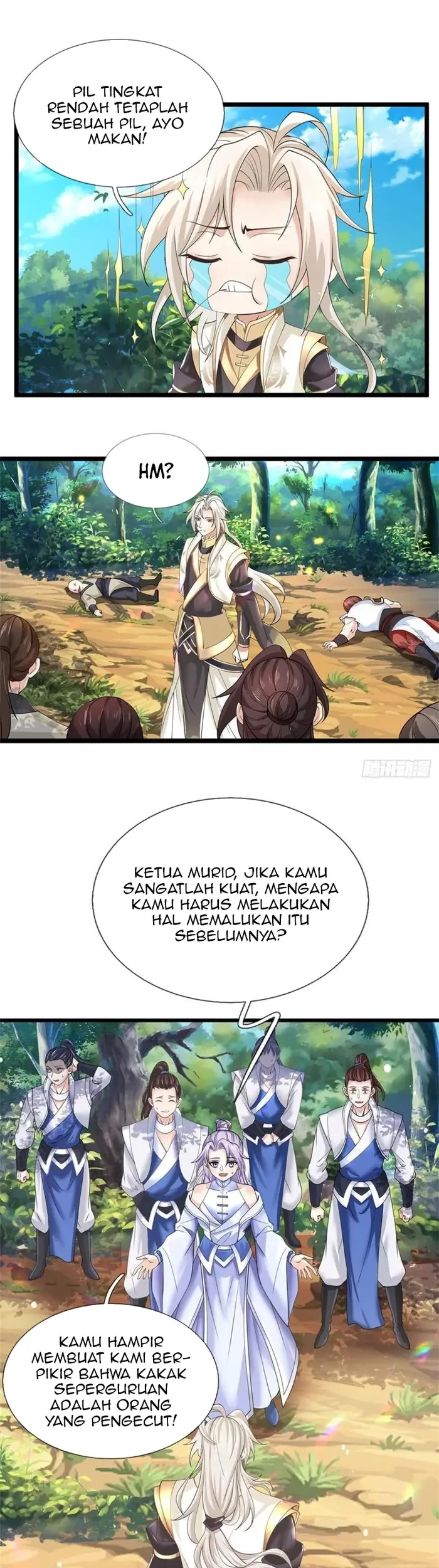 System God-Level Choice Bab 03 halaman 23