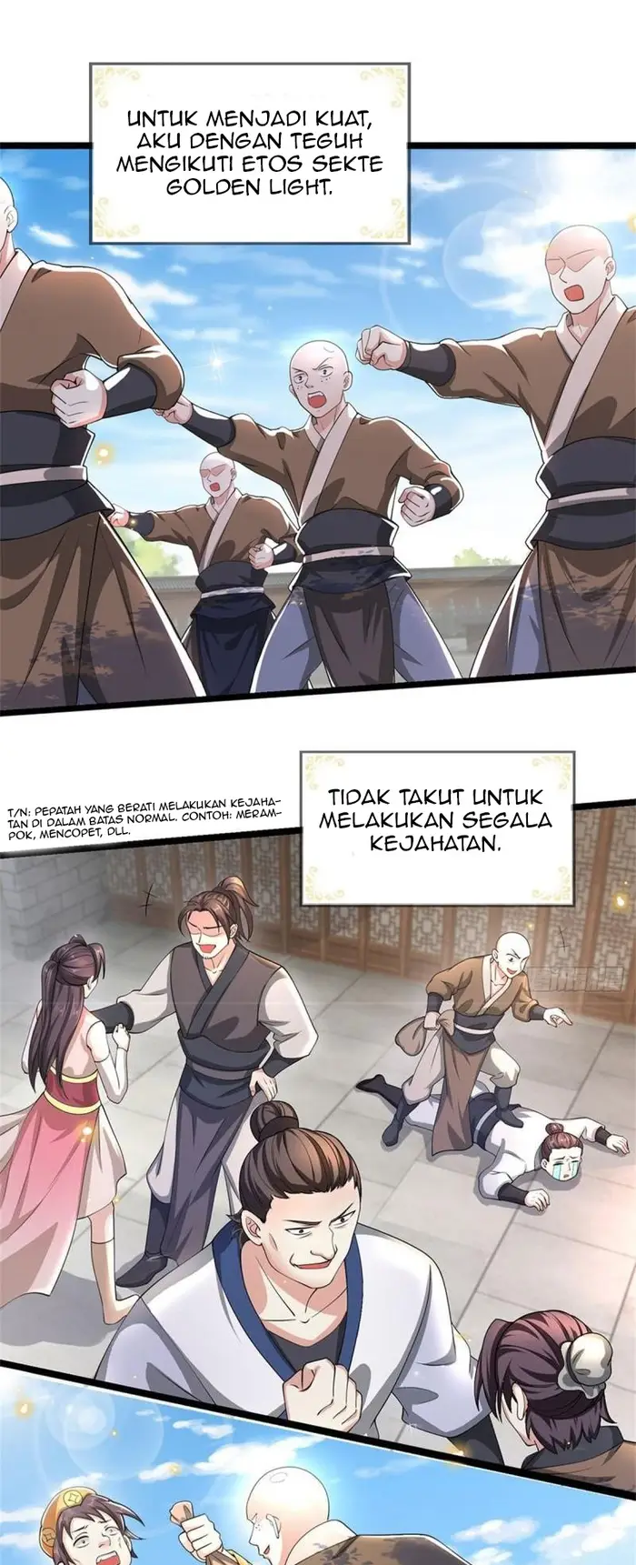 System God-Level Choice Bab 04 halaman 23