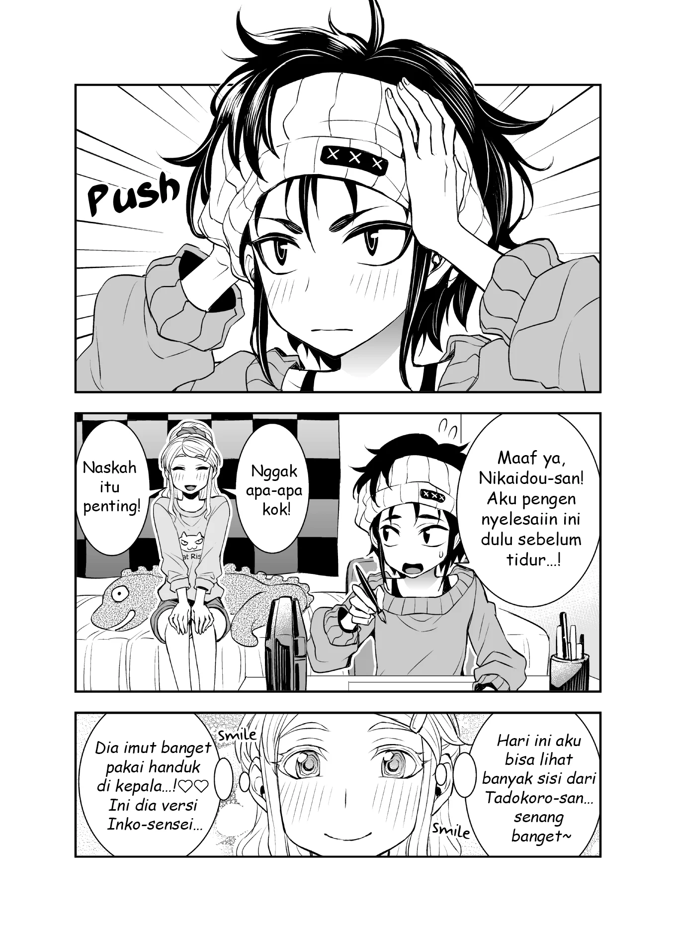Tadokoro-san Bab 37 halaman 1